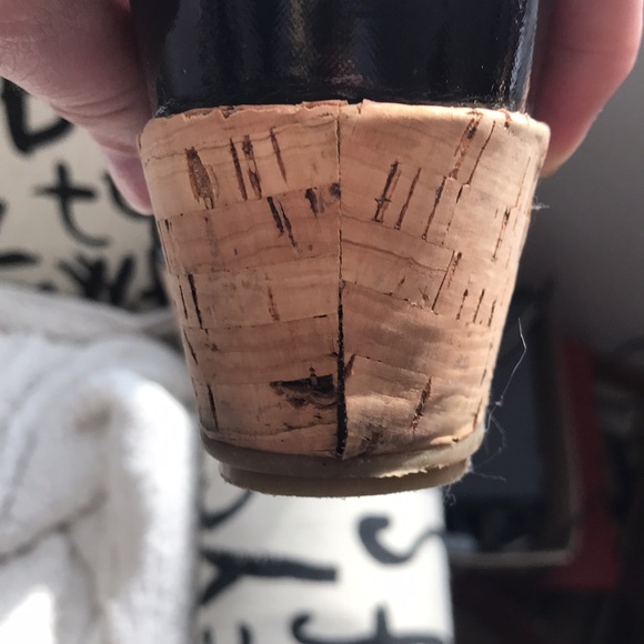 Bandolino black with cork bottoms - Picture 3 of 5